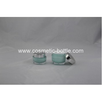 15ml oval acrylic jars for cosmetic(FA-10-J15)